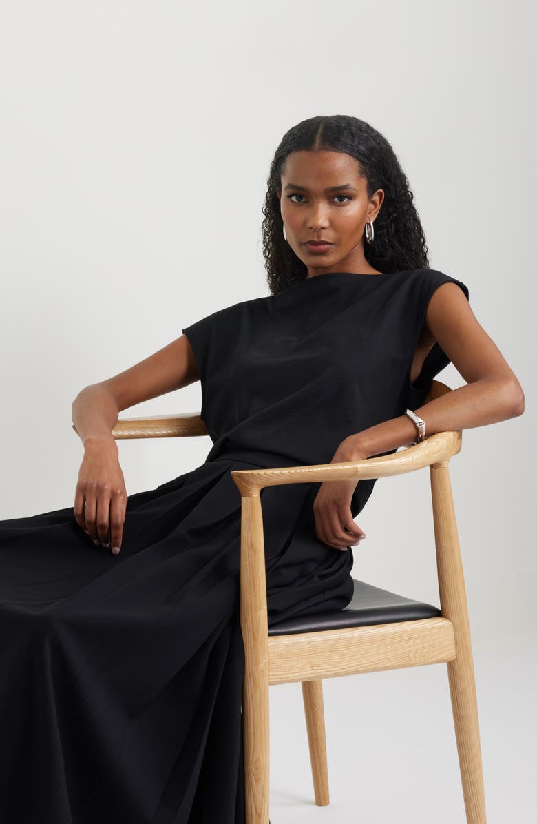 Nordstrom Pima Cotton Boat Neck T-Shirt, Alternate, color, 