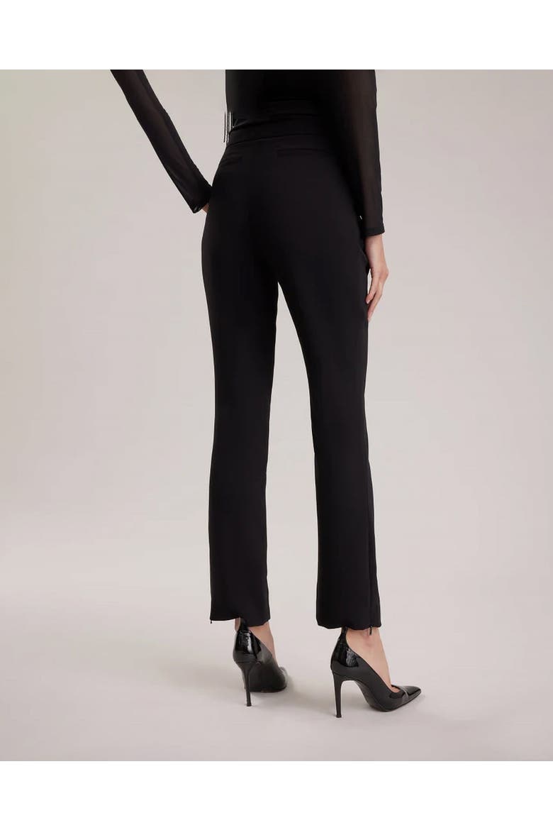 Vladama Sleek Crepe Pants, Alternate, color, Black