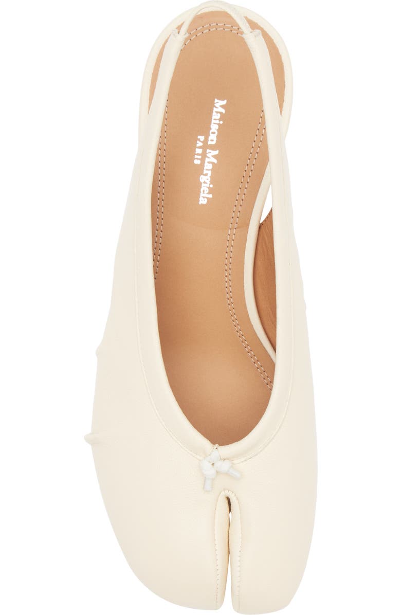 Maison Margiela Tabi Slingback Pump, Alternate, color, White