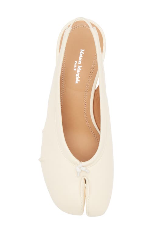 Maison Margiela Tabi Ballerinas Ballrooms In White