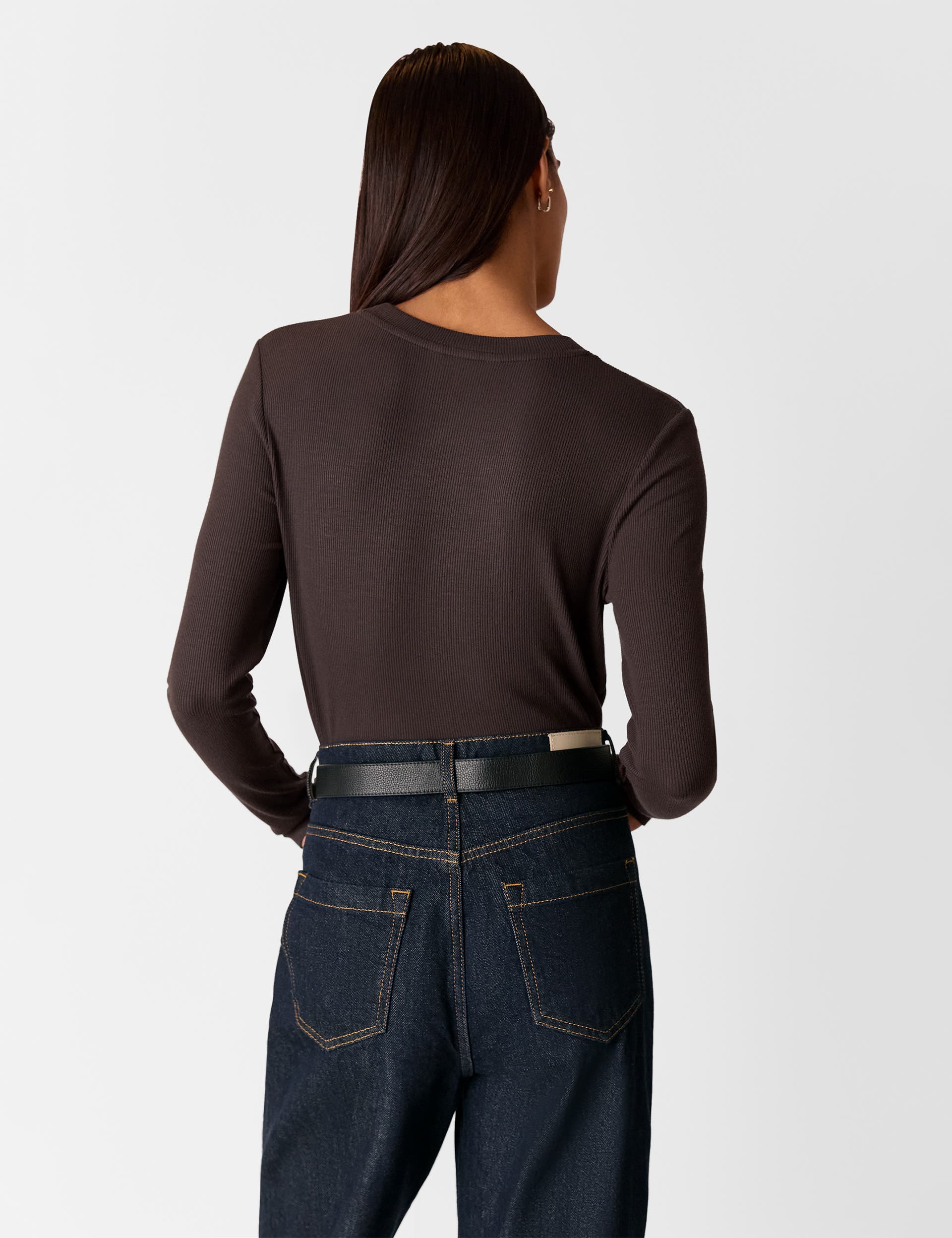 Whistles Essential Crew Neck Top (Women) | Nordstrom