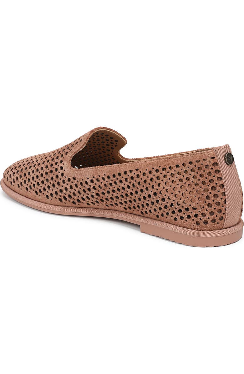 Vionic Willa 2.0 Perforated Flat, Alternate, color, Mocha Mousse