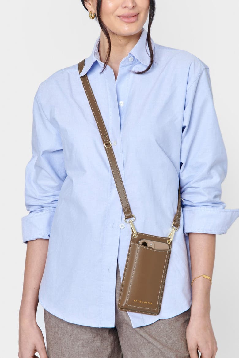 Perri Cell Bag, Alternate, color, Mocha