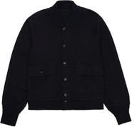 Fortela Cruiser Wool Bomber Jacket