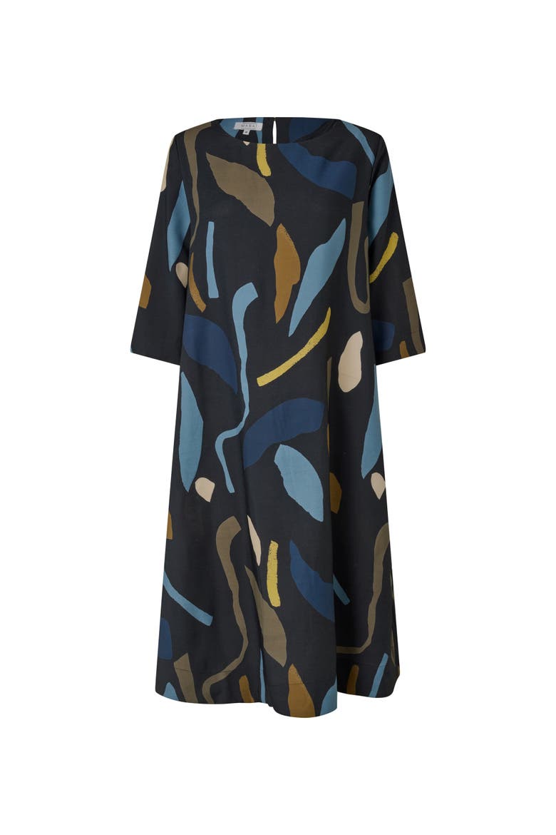 MaNovenza Dress, Alternate, color, Proven Blue