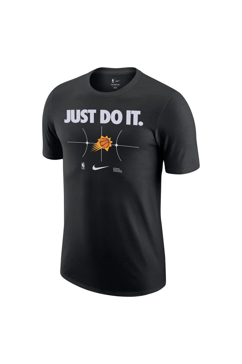 Men's Nike Black Phoenix Suns Just Do It T-Shirt, Alternate, color, Black