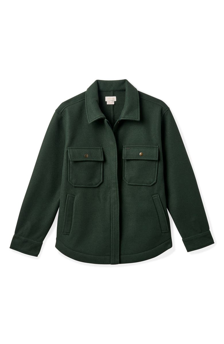 Brixton Durham Felted Shirt Jacket, Alternate, color, 