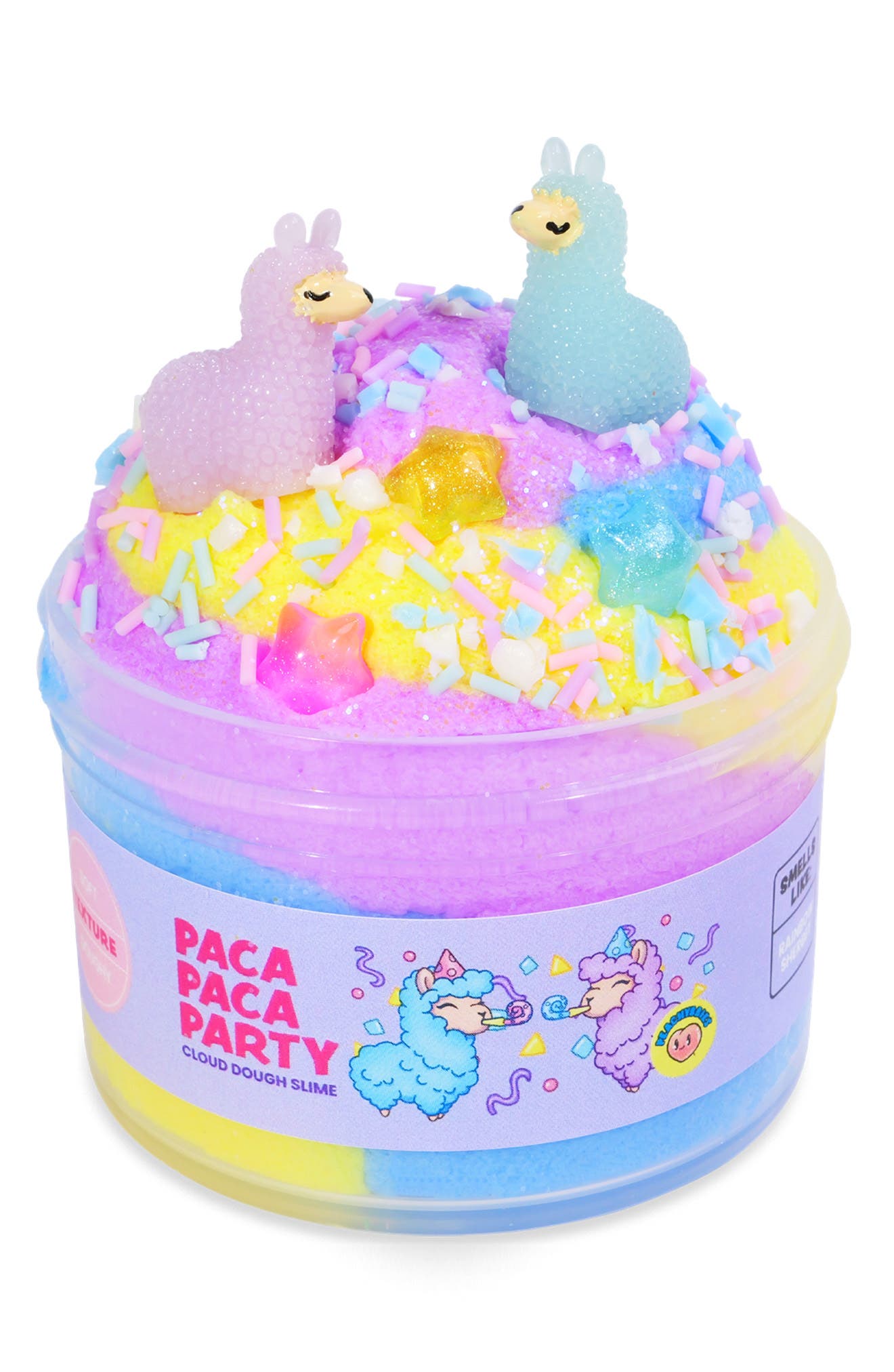 Peachybbies Paca Paca Party Cloud Dough Slime in Multi 