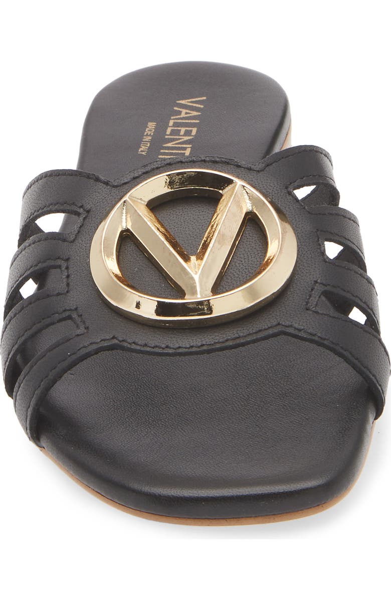 VALENTINO BY MARIO VALENTINO Greta Logo Slide Sandal, Alternate, color,