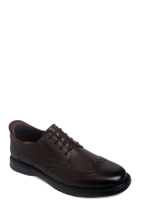 Russel Drive t Hands Free Technology Leather Wingtip Casual Oxford