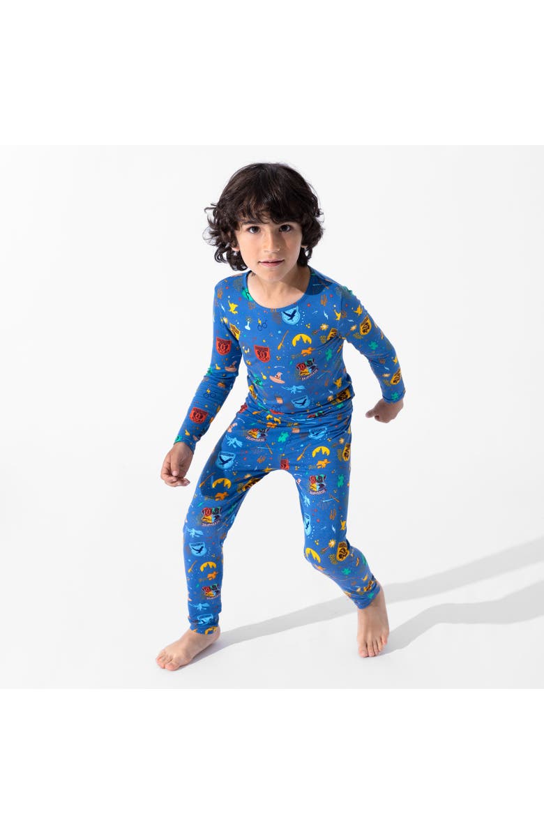 Bellabu Bear Kids' House Pride Set of 2 Piece Pajamas, Alternate, color, House Pride