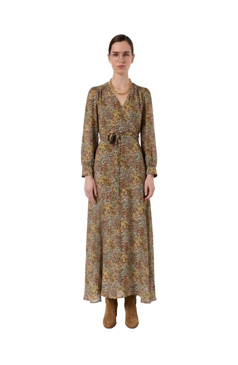 22535459 Draped Wrap Maxi Dress, Main, color, Pink