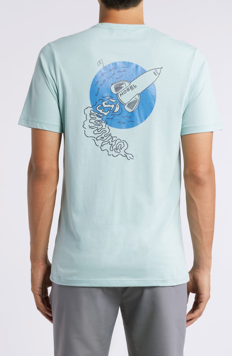 Swannies Hozel Rocket Graphic T-Shirt, Alternate, color, Surf Spray