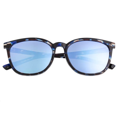 Bertha Women's Piper 58mm Polarized Sunglasses In Blue Tortoise/blue