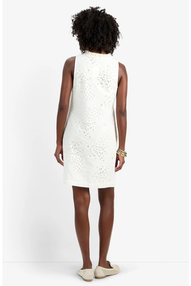 Amala Cotton Eyelet Dress, Alternate, color, Whitewash