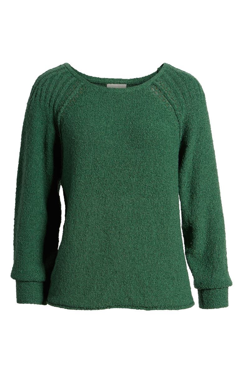 Caslon<sup>®</sup> Boat Neck Bouclé Sweater, Alternate, color, 