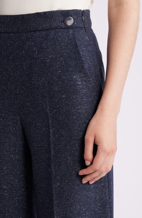 Shop Hugo Boss Boss Tupita Wide Leg Wool Blend Sailor Pants