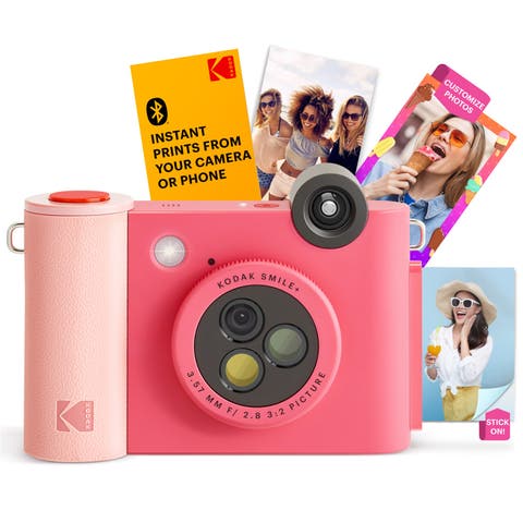 Smile+ Wireless 2x3 Digital Instant Print Camera with Effect Lenses & Zink Technology
