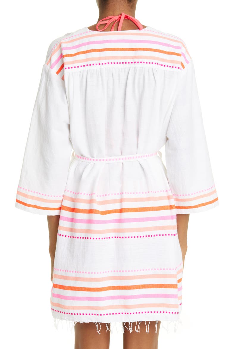 Eshe Cotton Blend Robe, Alternate, color, PINK