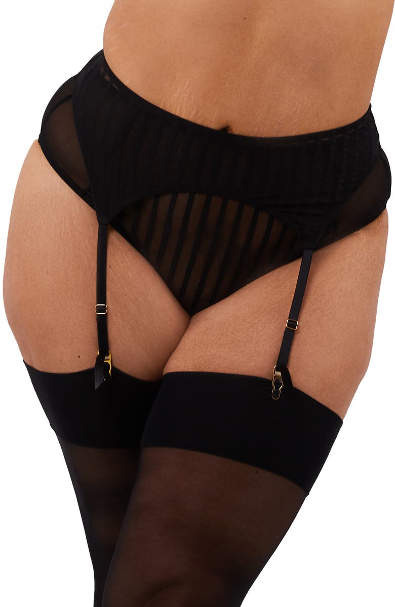 Playful Promises Suspender Belt, Main, color,