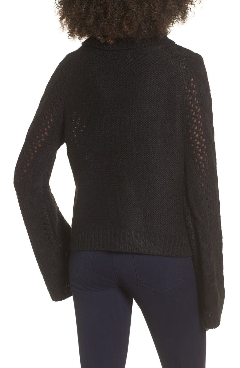 Leith Choker Sweater, Alternate, color, 