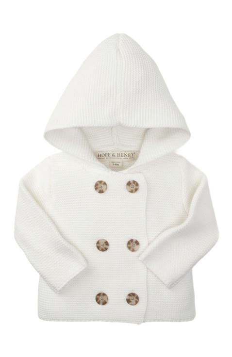 Baby Faux Fur Hooded Sweater, Infant
