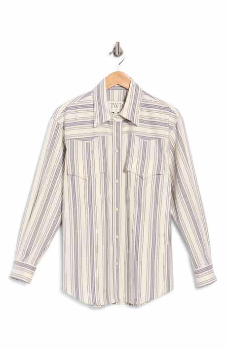 Dutton Striped Button-Up Shirt