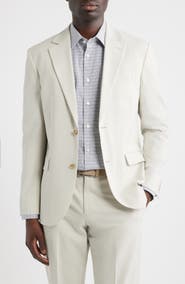 Nordstrom Henrik Trim Fit Solid Stretch Wool Suit Jacket