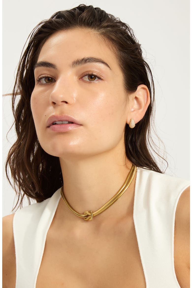 Water Resistant Adjustable Knot Collar, Alternate, color, GOLD