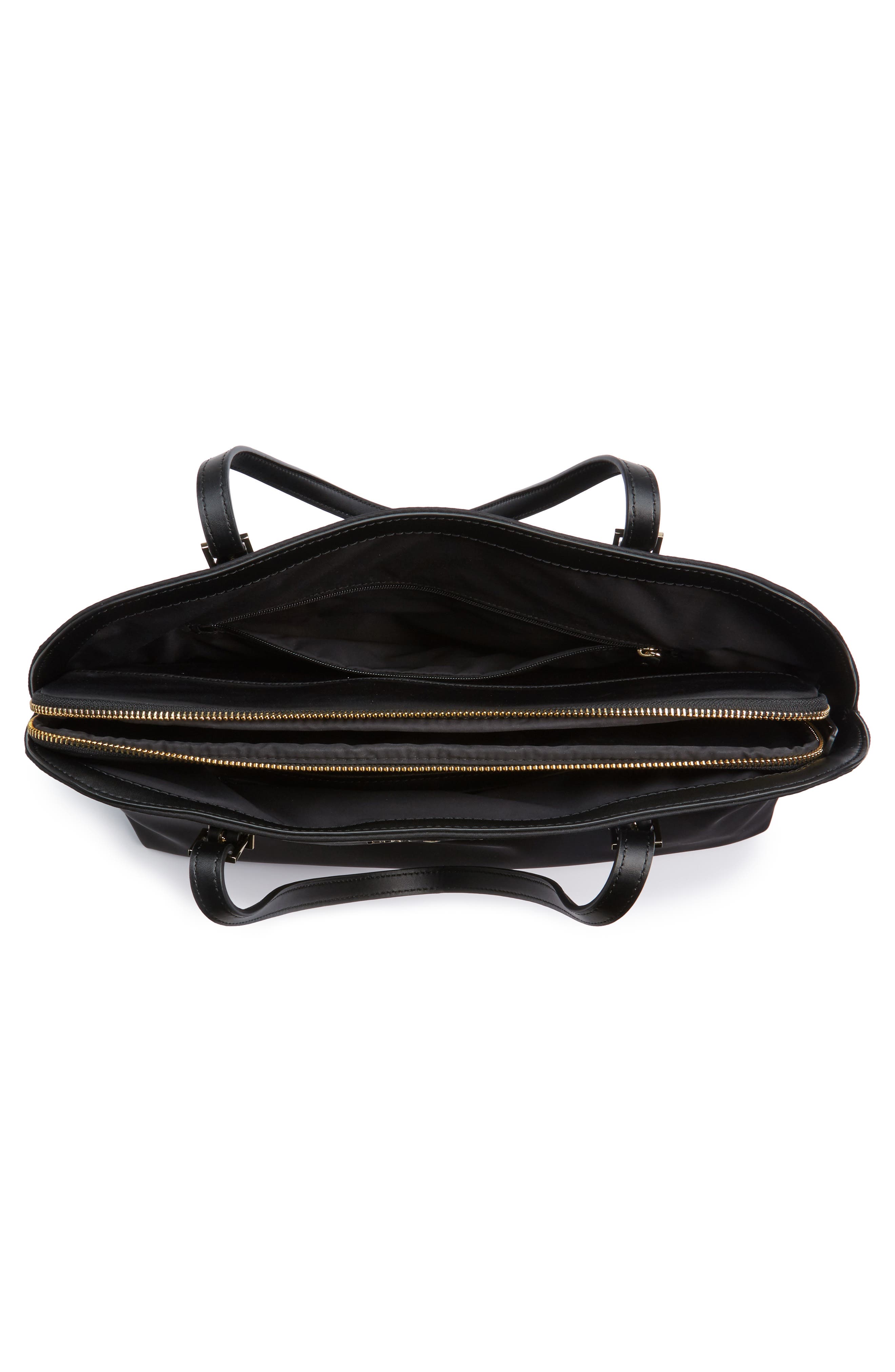 watson lane - marybeth nylon tote, Alternate, color, BLACK
