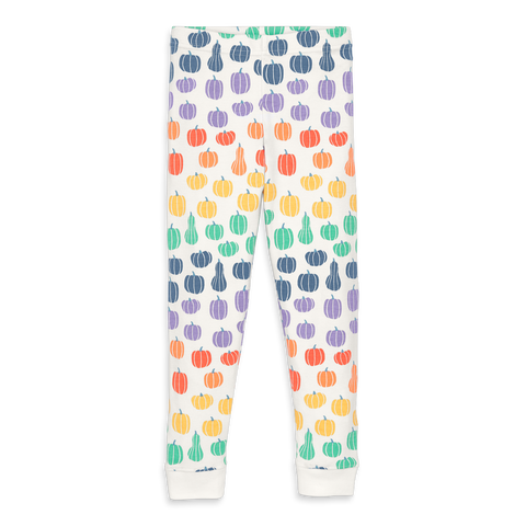 Kids Organic Pj Pant In Halloween Prints