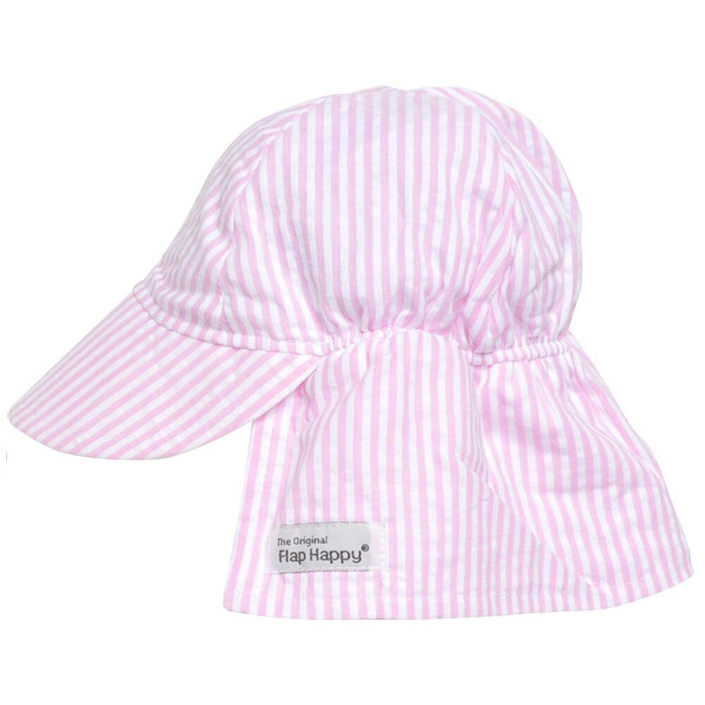 Pink Stripe Seersucker
