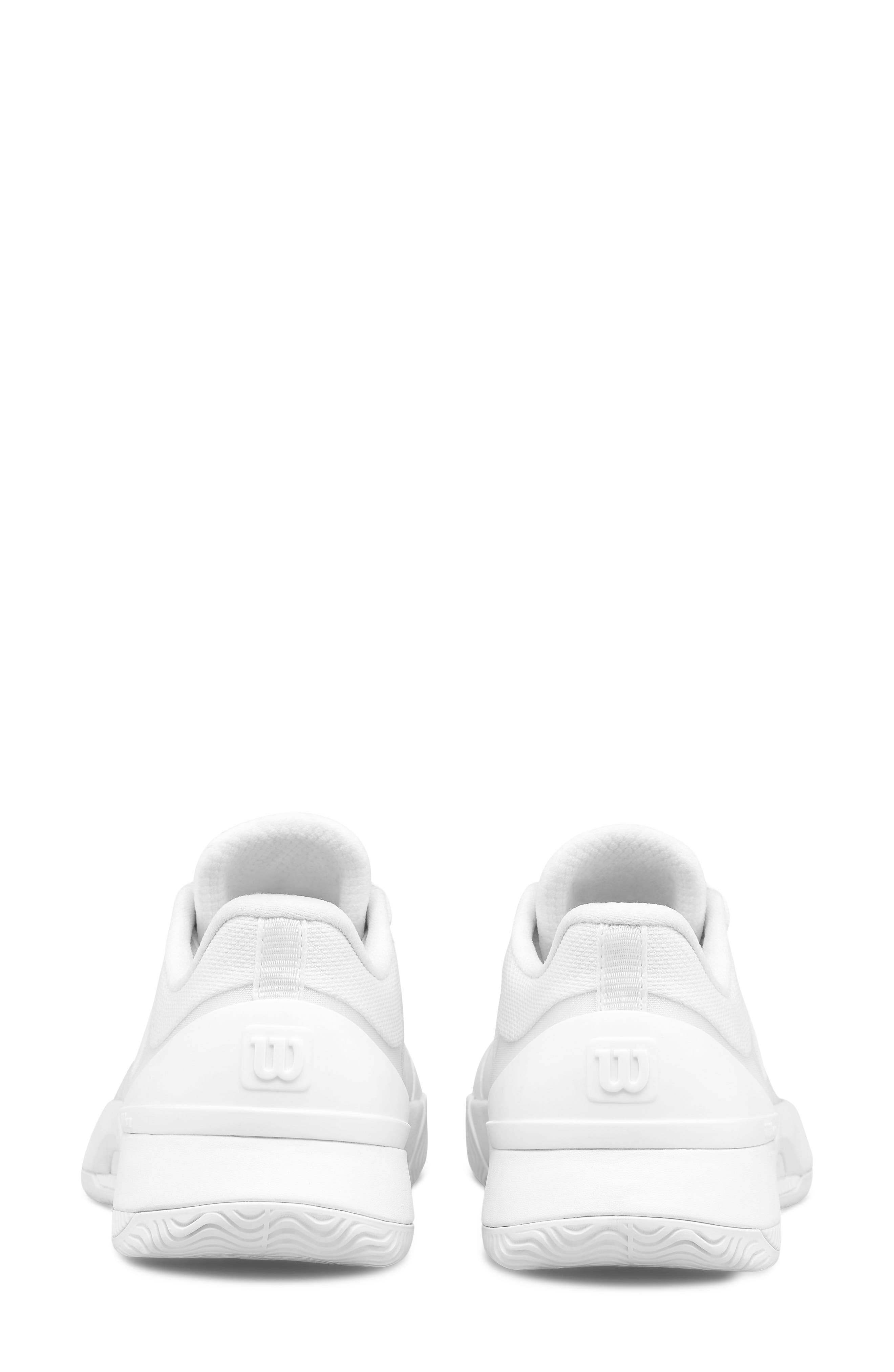 Intrigue Tour Tennis Sneaker, Alternate, color, WHITE / WHITE / SILVER