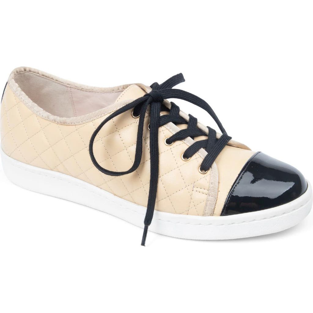 Paul Mayer Samba Cap Toe Sneaker In Neutral