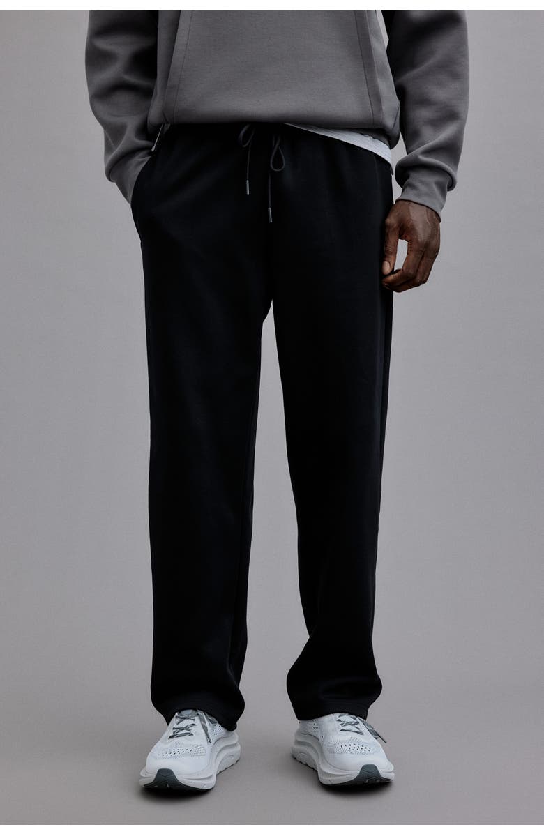 H&M Regular fit sports joggers, Alternate, color, Black