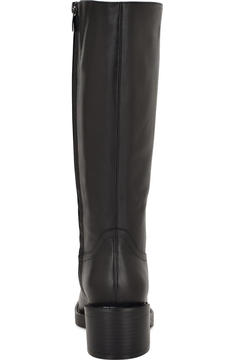 Nine West Broklyn Block Heel Boot, Alternate, color, Black