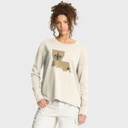 FANATICS Women's Fanatics Cream New Orleans Saints Dove Legacy Long Sleeve T-Shirt