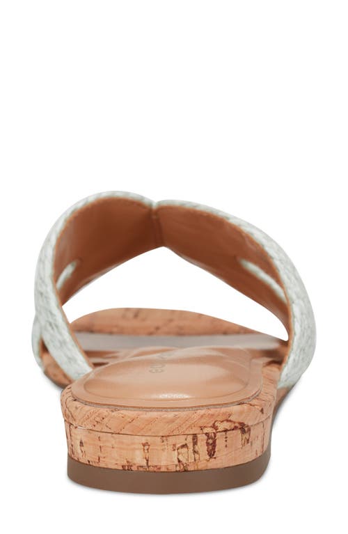Shop Easy Spirit Christy Slide Sandal In Blue