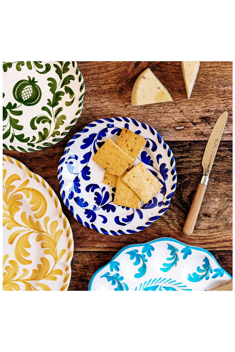 Arezzo Salad Plate, Alternate, color, BLUE