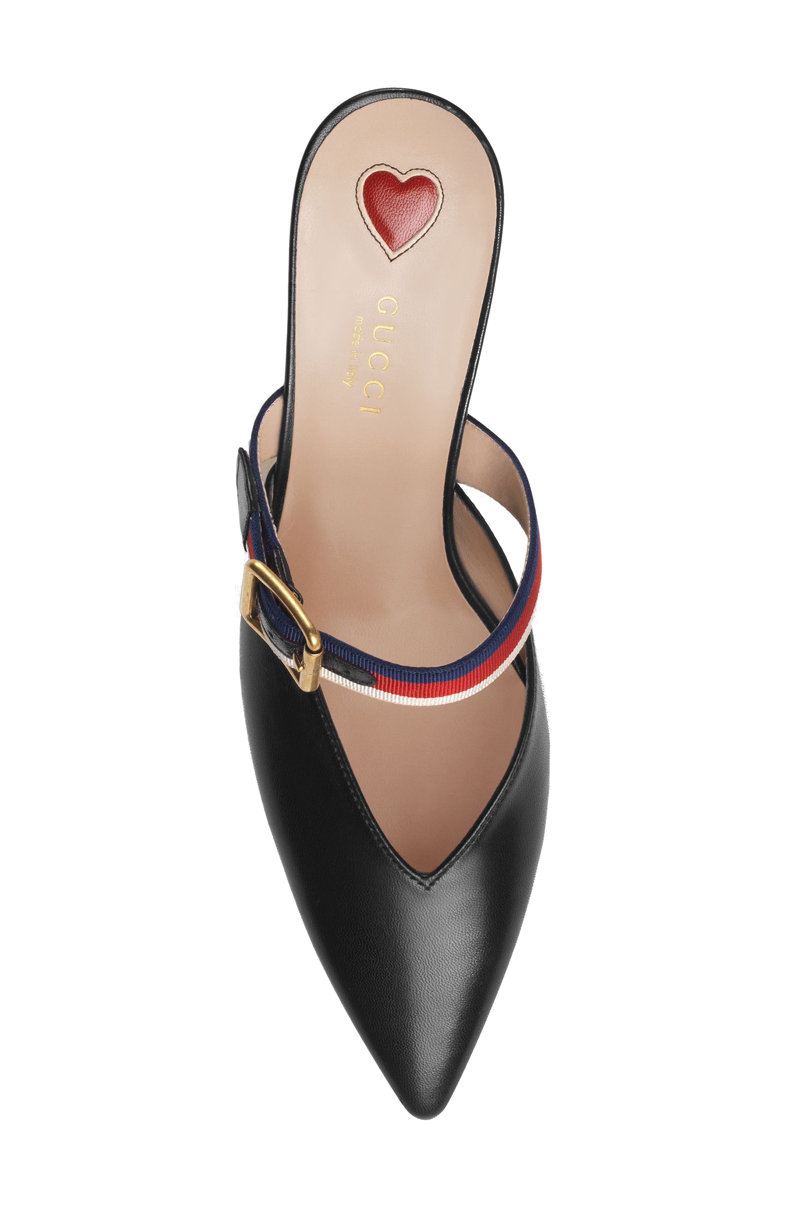 Gucci Pointy Toe Mule, Alternate, color, 