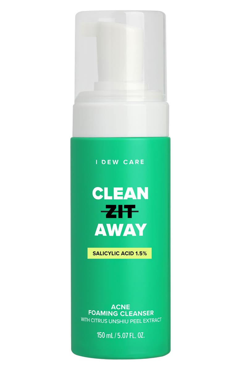 I DEW CARE Clean Zit Away Foam Cleanser, Main, color, 