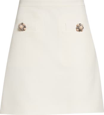 ミニスカート Valentino Garavani Crepe Couture A-Line Miniskirt 23443723_54924514_600.jpg