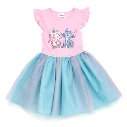 Lion King Short Sleeve Tutu Dress (Toddler, Little Kid & Big Kid)
