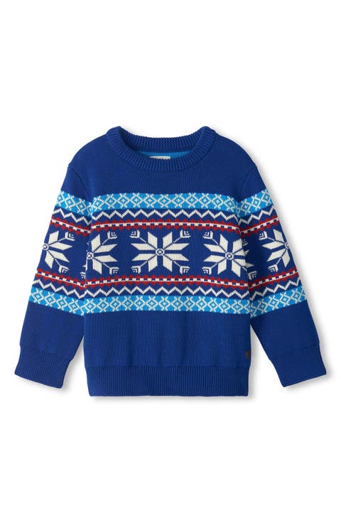 Kids' Winter Fair Isle Sweater