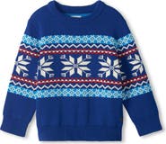 Hatley Kids' Winter Fair Isle Sweater