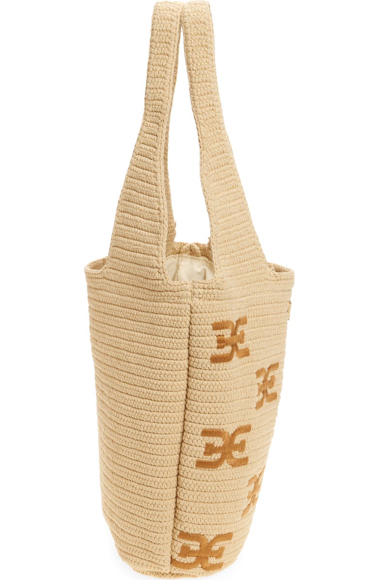 Sam Edelman April North/South Woven Tote Bag, Alternate, color, Neutral