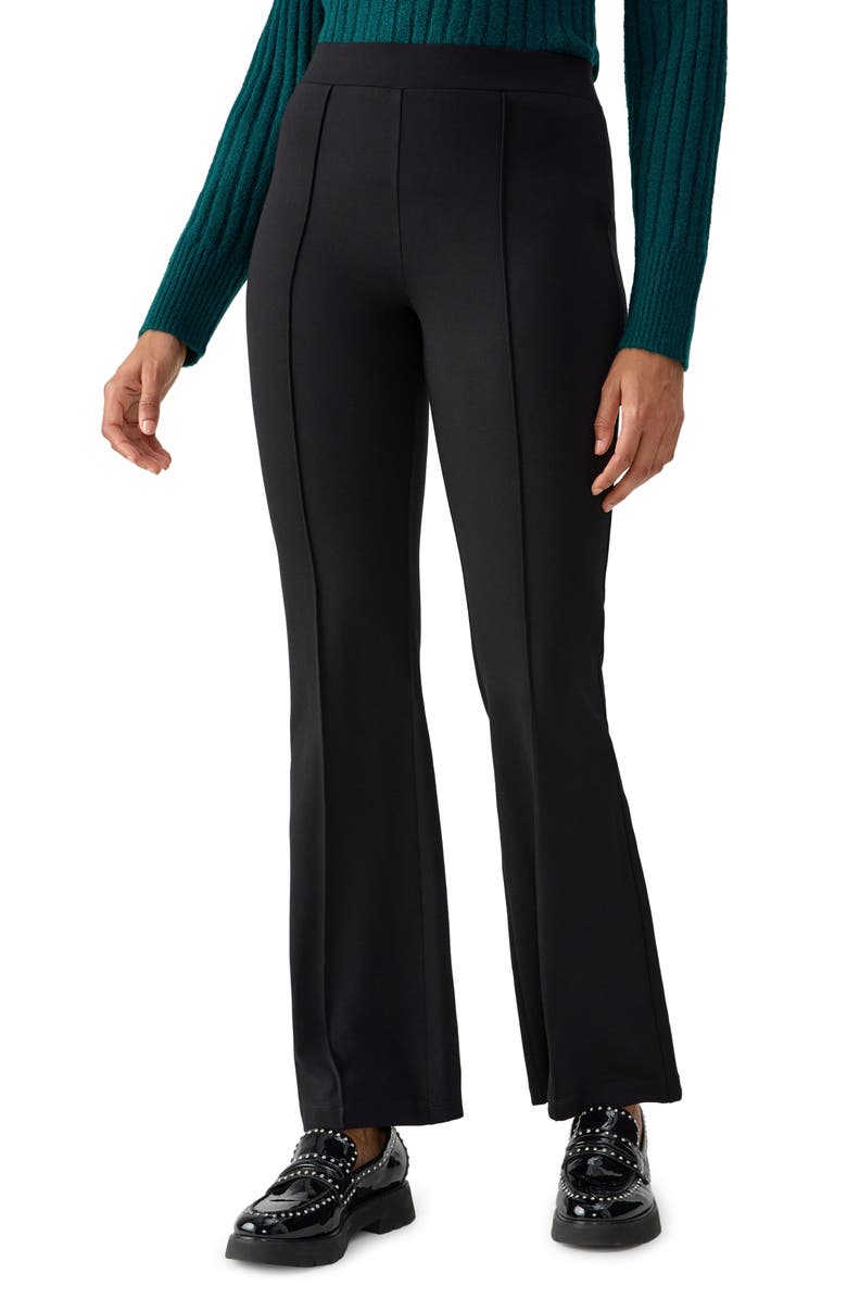 Sanctuary Lana Pintuck Flare Leggings, Main, color,