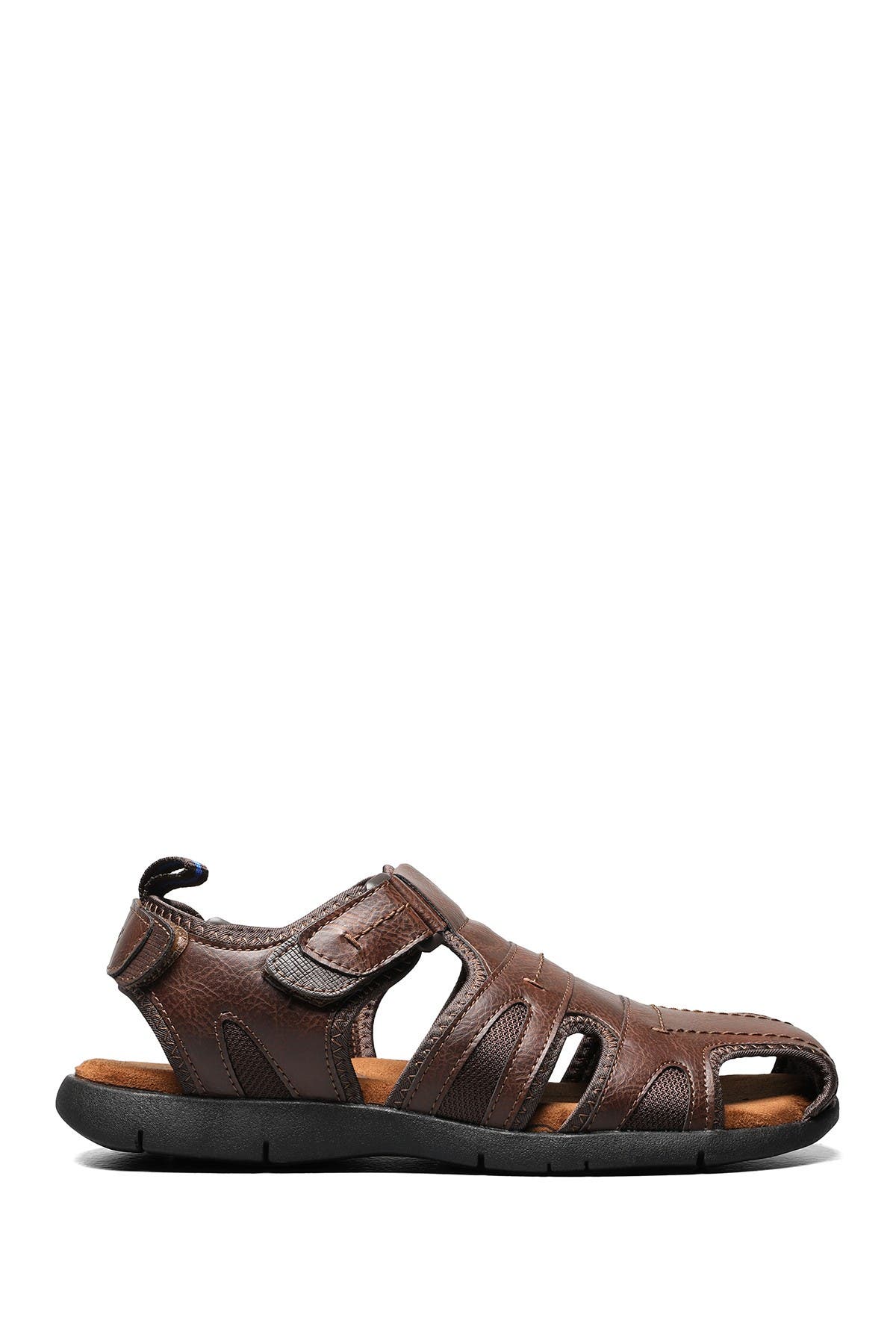 Rio Grande Closed Toe Fisherman Sandal - Wide Width Available, Alternate, color, TAN