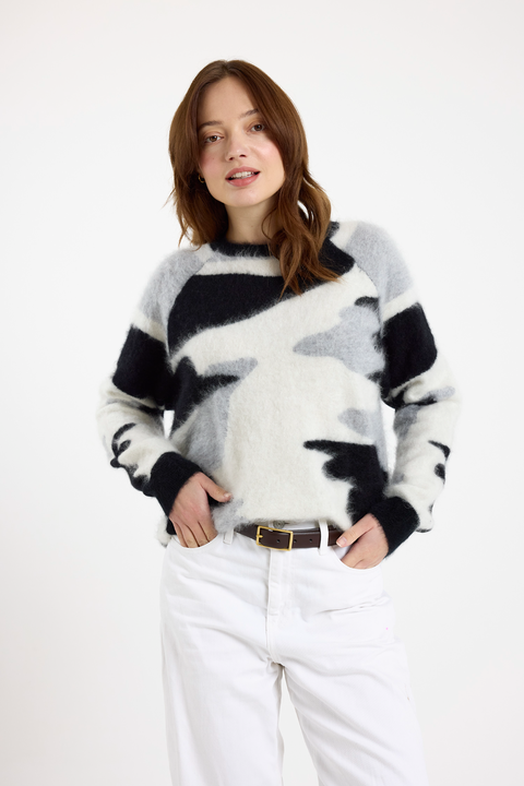 Brushed 100% Cashmere Sweater
