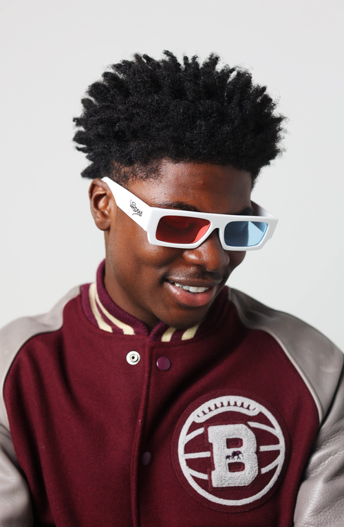 Wisdom Fashion House 3d Wisdom Glasses In Multi